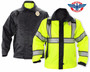 First Class Uniforms Reversible High Visibility Raincoat  JS354 