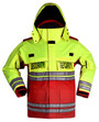 First Class Uniforms First Class High Visibility Parka With Reflective Striping  JSID11-12-13-14 