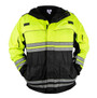First Class Uniforms First Class High Visibility Parka With Reflective Striping  JSID11-12-13-14 