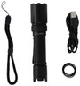 LAPG F-10 2,300 Lumen USB-C Rechargeable Dual Tail Switch Tactical Flashlight