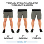 LAPG Men's Terrain Stealth Athletic Shorts
