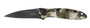 Kershaw Leek Kings Camo Drop Point Blackwash Folding Knife  1660KC 087171072500