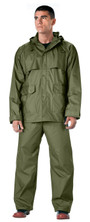 Rothco 2 Piece Microlite PVC Rainsuit - LA Police Gear