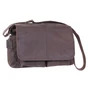 Rothco Brown Leather Classic Messenger Bag - LA Police Gear