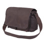 Rothco Brown Leather Classic Messenger Bag - LA Police Gear