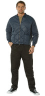 Rothco Diamond Quilted Nylon Flight Jacket - LA Police Gear