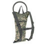Rothco MOLLE 3 Liter Backstrap Hydration System 3LBHS, camouflage water bladder carrier with adjustable straps and hydration tube.