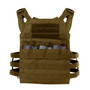 Rothco Lightweight Armor Plate Carrier Vest LAPCV, tactical vest with multiple magazine pouches and adjustable straps.