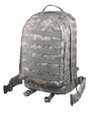 Rothco MOLLE II 3-Day Assault Pack M3DAP, tactical military backpack with digital camouflage design and multiple storage compartments.