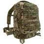 Rothco MOLLE II 3-Day Assault Pack M3DAP, tactical camouflage military backpack with multiple compartments and MOLLE attachment points.