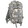 Rothco Medium Transport Pack MTP, military-style camouflage tactical backpack with multiple compartments, adjustable straps, and MOLLE webbing for outdoor and tactical use.