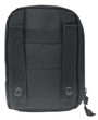 Rothco MOLLE Tactical Trauma Kit MTTK, black MOLLE-ready medical trauma pouch with adjustable straps and compartments.