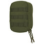 Rothco MOLLE Tactical Trauma Kit MTTK, olive green tactical first aid pouch with MOLLE webbing and zippers for outdoor and tactical emergency use.