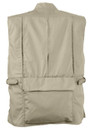 Rothco Plainclothes Concealed Carry Vest PCCV, beige tactical vest with multiple zipper pockets and adjustable straps.
