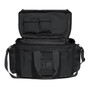 Rothco Police Equipment Bag PEB, black police equipment storage bag with multiple compartments and handles for law enforcement gear.
