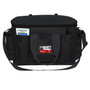 Rothco Police Equipment Bag PEB, black tactical police bag with multiple outer pockets and carry handles.