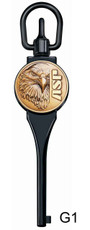 ASP Products Eagle Logo Handcuff Key LOGO-KEY