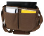 Rothco Vintage Canvas Pathfinder Laptop Bag with Leather Accents - LA Police Gear
