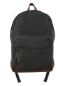 Rothco Vintage Canvas Teardrop Backpack with Leather Accents - LA Police Gear