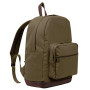 Rothco Vintage Canvas Teardrop Backpack with Leather Accents - LA Police Gear