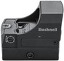 Bushnell RXS-10G Reflex Green Dot Sight, a compact tactical sight with adjustable brightness controls and mounting base for firearms.