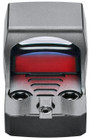 Bushnell RXU-200 Ultra-Compact Reflex Sight, close-up view of the red-tinted lens and compact housing.
