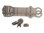 ESS Influx PIVOT Ops-Core ARC Strap, tactical helmet suspension system components with adjustable straps and mounting clips