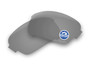 ESS Rollbar Lens Polarized Mirrored Gray, polarized safety glasses lens with mirrored gray finish for enhanced visibility and eye protection.