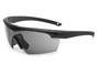 ESS Crosshair Black Ballistic Glasses with Gray and Clear Lenses, model ESS-EE9014-04, for eye protection and tactical use.