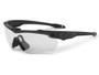ESS Crossblade NARO Eyeshield Kit - Clear & Smoke Gray, protective eyewear with dual lenses for safety and vision clarity.
