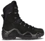 LOWA Z-8s Mk2 GTX Pro Black Tactical Boot 3117120999, black tactical boot with D-ring lacing system, rugged sole, and high ankle support.