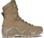 LOWA Z-8s Mk2 Pro Coyote Tactical Boot, tactical military-style boot in coyote color with sturdy construction, high ankle support, and rugged outsole.
