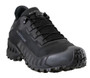 Altama Legacy Low Lightweight Black Tactical Boot 395001, close-up view of a black tactical boot with durable synthetic and textile upper, rugged outsole, and quick-lace system for enhanced performance.
