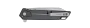 Kershaw Misdirect XL Flipper Folding Knife, black and silver tactical pocket knife with a sleek design and a signature flipper opening mechanism.