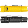 Streamlight PolyTac 1X Flashlight, durable flashlight in yellow and black, with tactical design and collapsible stand.