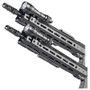 Streamlight ProTac Rail Mount HL-X Pro Gun Light PTRMHLXP, mounted on tactical rifles with dual mounted tactical lights.