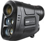 Simmons 6x20 Pro Hunter Laser Rangefinder SPH1000 045618011871, black compact device with triple lens system for precise distance measurement.