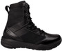 OTB Boots Fusion 8 Black Tactical Boot, a high-quality black tactical boot with durable leather and synthetic materials, featuring a lace-up design and rugged rubber outsole for tactical and military use.