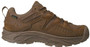 OTB Boots Incline Low Waterproof Tactical Boot, brown low-cut hiking shoe with lace-up closure and rugged sole for outdoor activities.