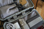 Vertx Urban Ghost Utility Pouch VTX5313, organized tactical gear and accessories in a grey tactical pouch.