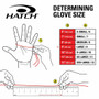 Hatch Black Flight Gloves with Nomex BNG190 sizing