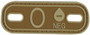 5ive Star Gear Blood Type Morale Patch O- Coyote/Tan