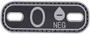 5ive Star Gear Blood Type Morale Patch O- Black/Grey