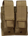 5ive Star Gear MPD-5S Double Pistol Mag Pouch coyote
