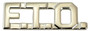 Hero's Pride Pairs FTO 3/8 Lettering FTO - LA Police Gear - Nickle Lettering
