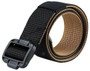 TRU-SPEC coyote black Security Friendly Reversible Belt coiled profile