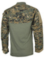TRU-SPEC T.R.U. Combat Shirt woodland multicam back