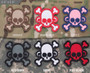 Mil-Spec Monkey Skull Monkey Cross Patch SKULL-MONKEY-CROSS