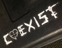 LA Police Gear Womens Coexist Sticker COEXIST-STICKER