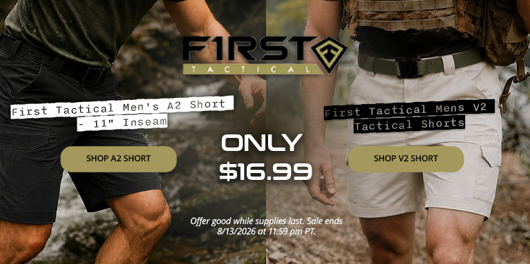 First Tactical Closeout Shorts - Only $16.99